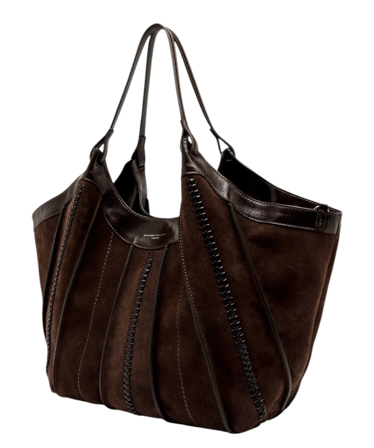 Sac Femme Gianni Chiarini DUA Large en cuir suédé