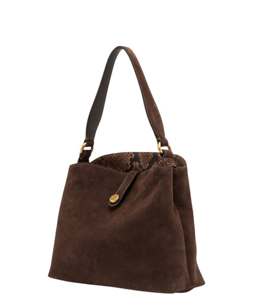 Sac femme Gianni Chiarini Fiona Mini en cuir suédé