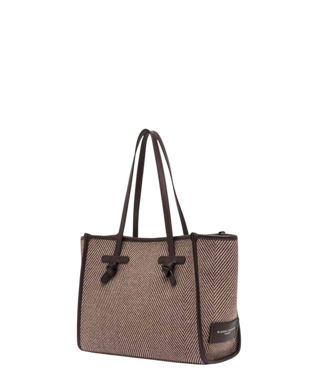 Borsa Gianni Chiarini Marcella Medium in lana Spigata