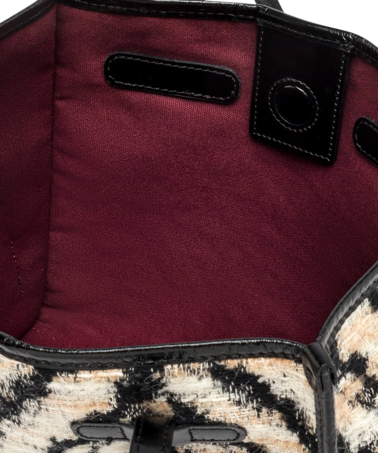 Sac Gianni Chiarini Marcella Zèbre en mélange de laine