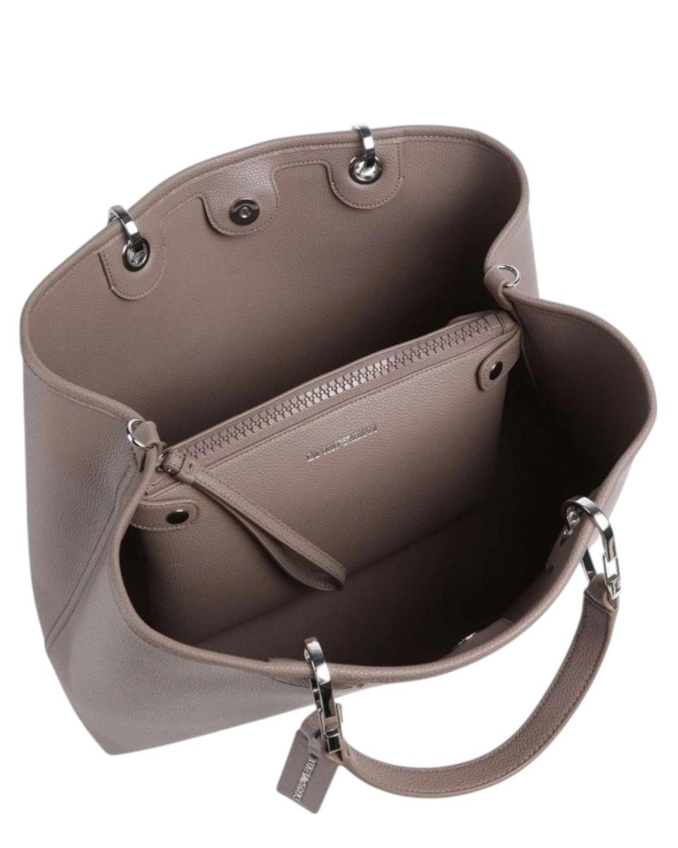 Shopper MyEA Bag media stampa cervo-Borse a mano-Emporio Armani-Vittorio Citro Boutique