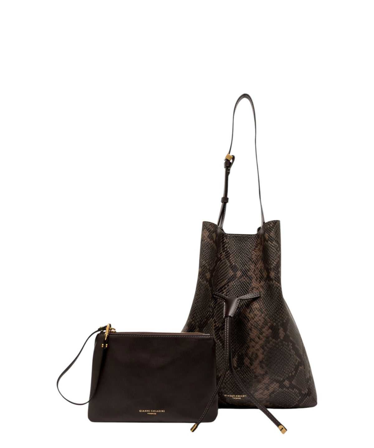 Sac pour femme Gianni Chiarini Sienna en cuir imprimé python