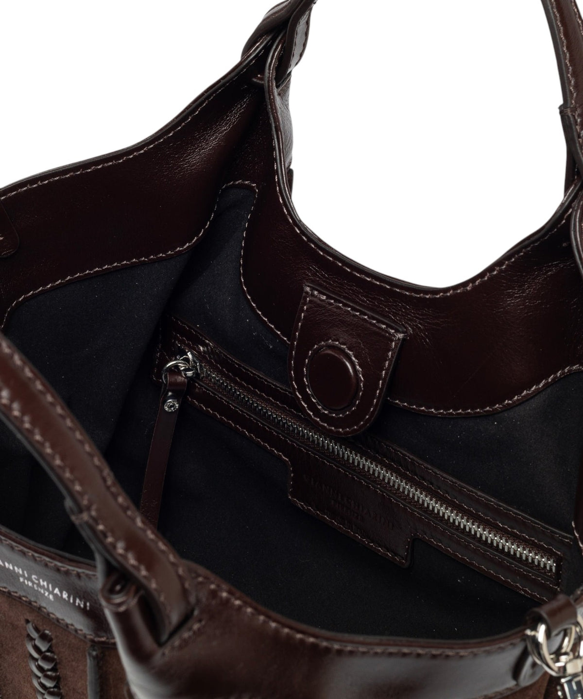 Sac pour femme DUA en cuir brillant effet vintage