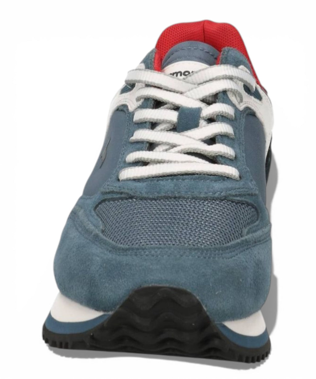 Sneakers homme cuir et tissu Harmont & Blaine