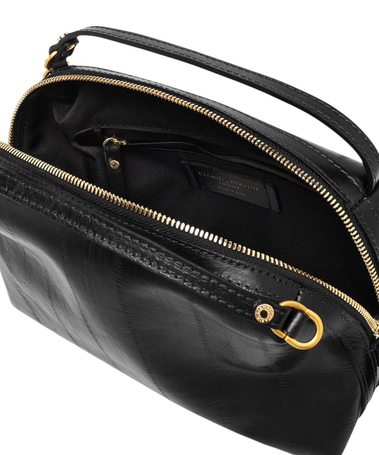 Borsa Gianni Chiarini Alifa in Pelle Stampa Anguilla
