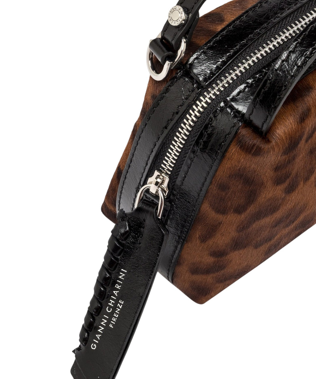 Sac pour femme Gianni Chiarini Alifa Mini en cuir effet poulain