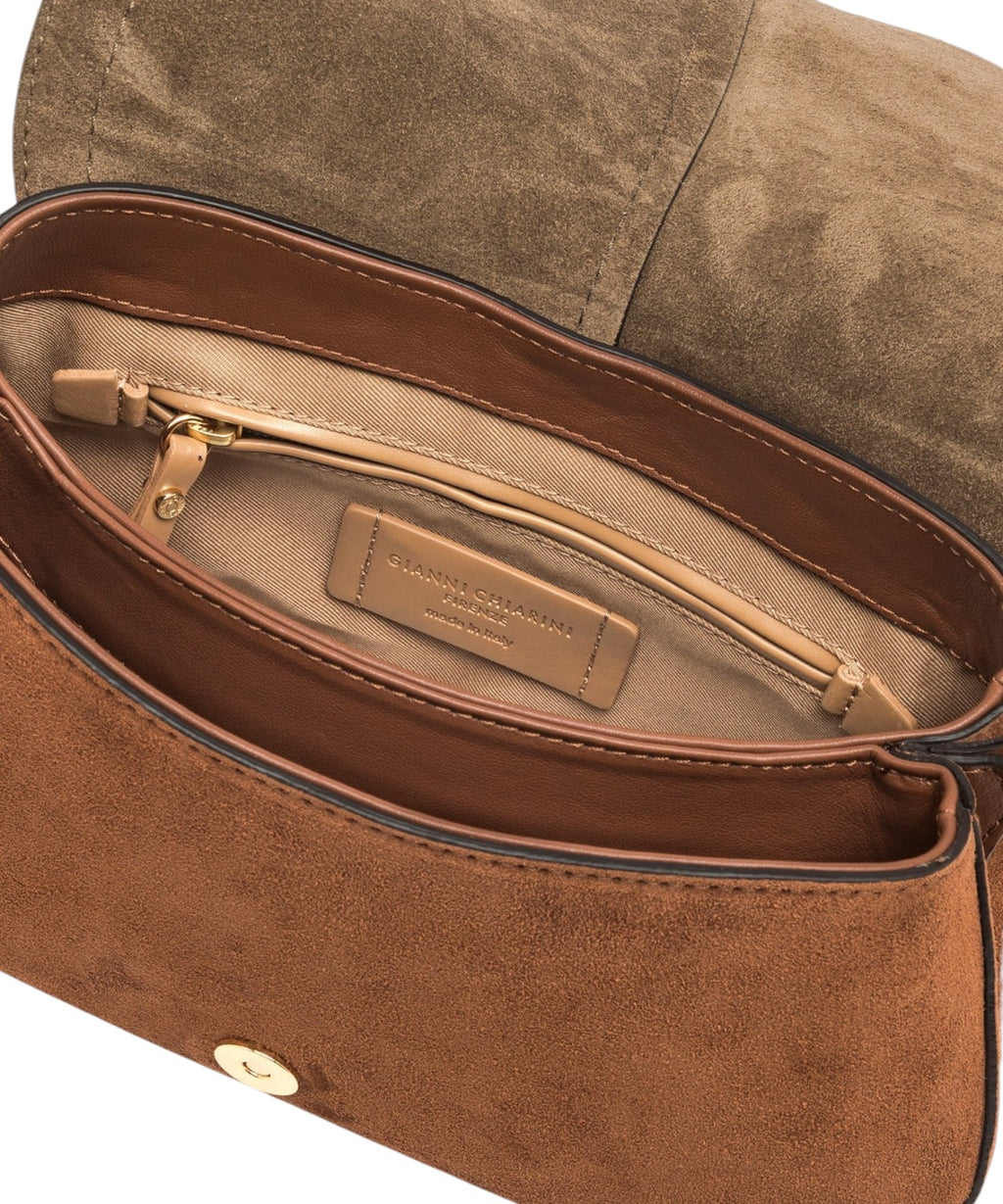 Sac à main pour femme Gianni Chiarini Helena Round en daim