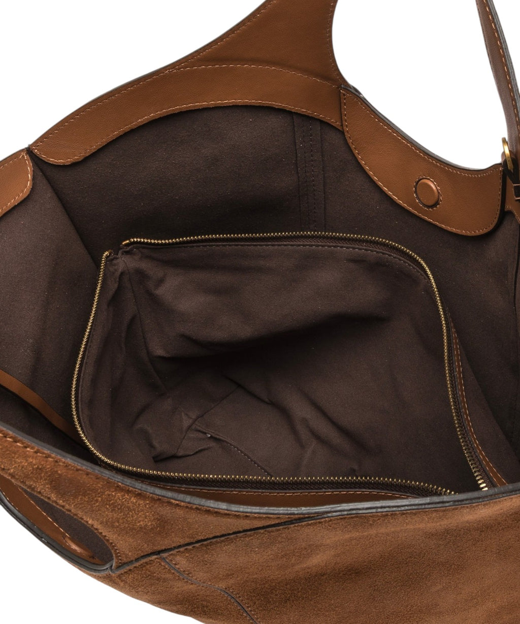 Sac femme Gianni Chiarini Infinity en cuir suédé