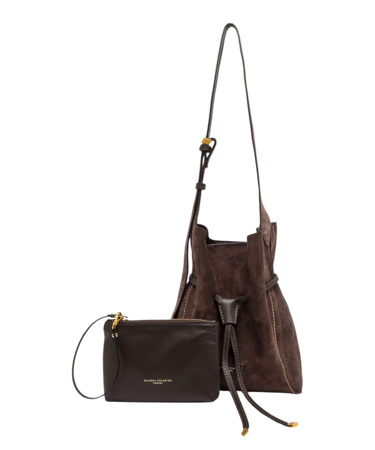 Sac Gianni Chiarini Sienna Small en daim