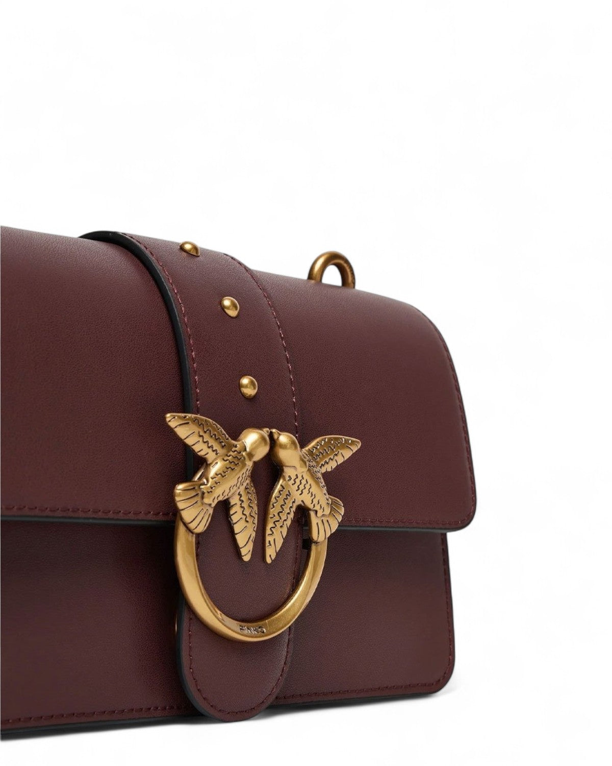 Love Bag One Piccola in Pelle con Tracolla Regolabile-Pinko-Borse a spalla-Vittorio Citro Boutique