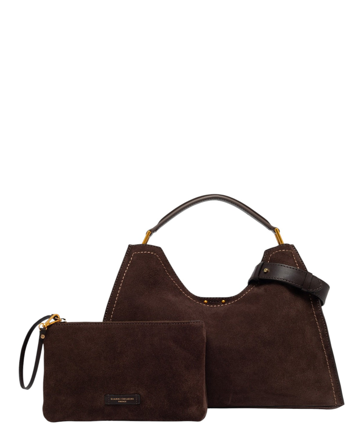 Sac Gianni Chiarini Aurora pour femme en daim