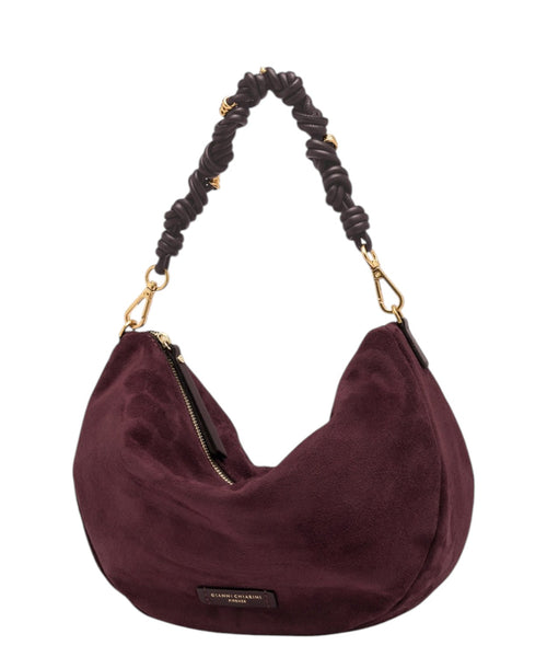 Borsa Gianni Chiarini Cleo Hobo in Pelle Scamosciata