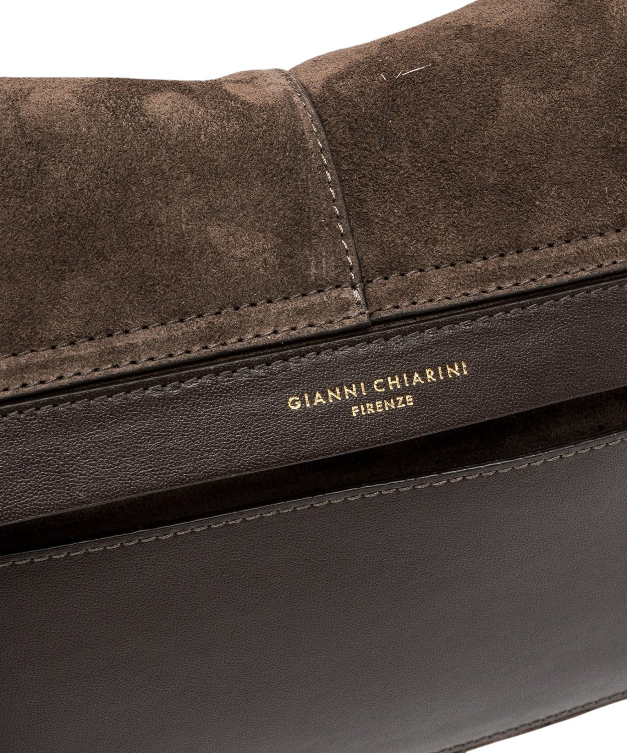 Borsa Gianni Chiarini Helena Round in Pelle Scamosciata