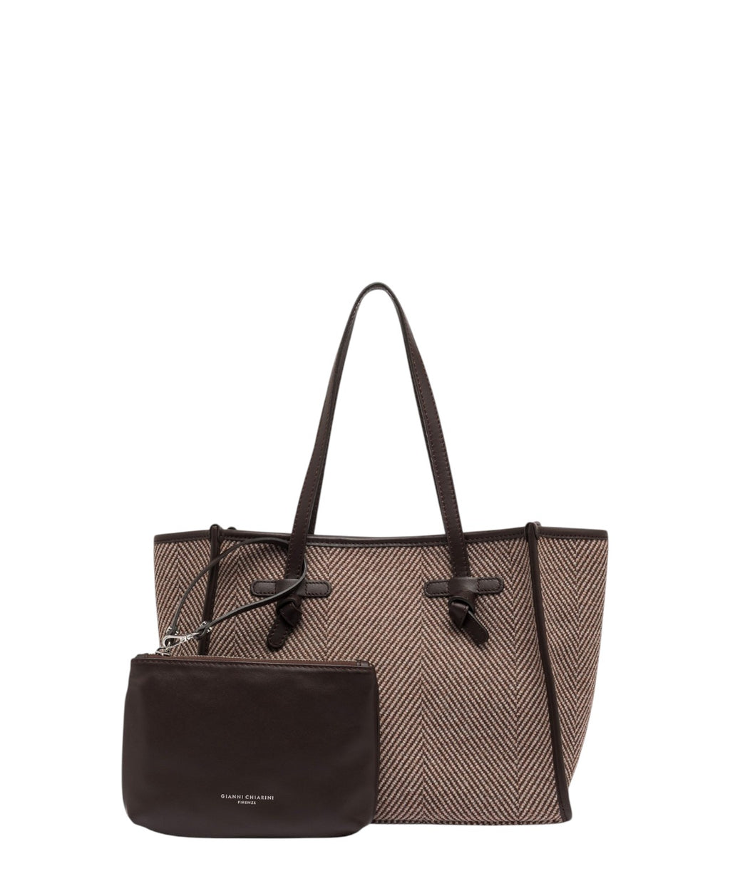 Borsa Gianni Chiarini Marcella Medium in lana Spigata