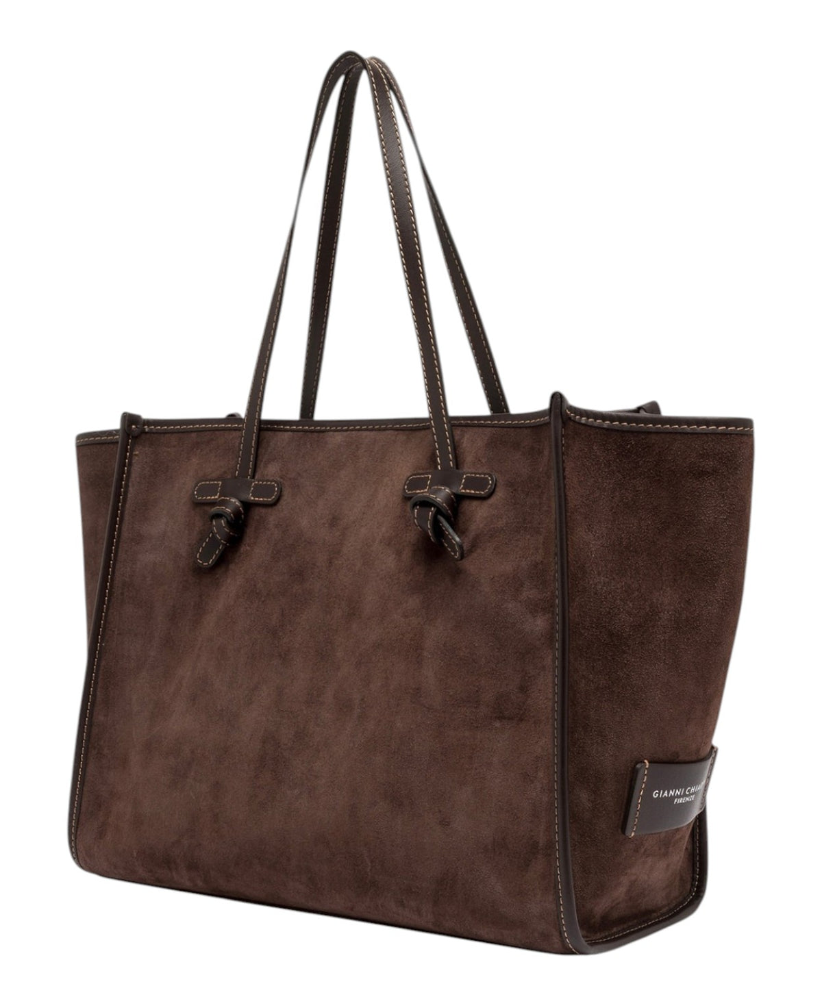 Sac shopping en daim Gianni Chiarini