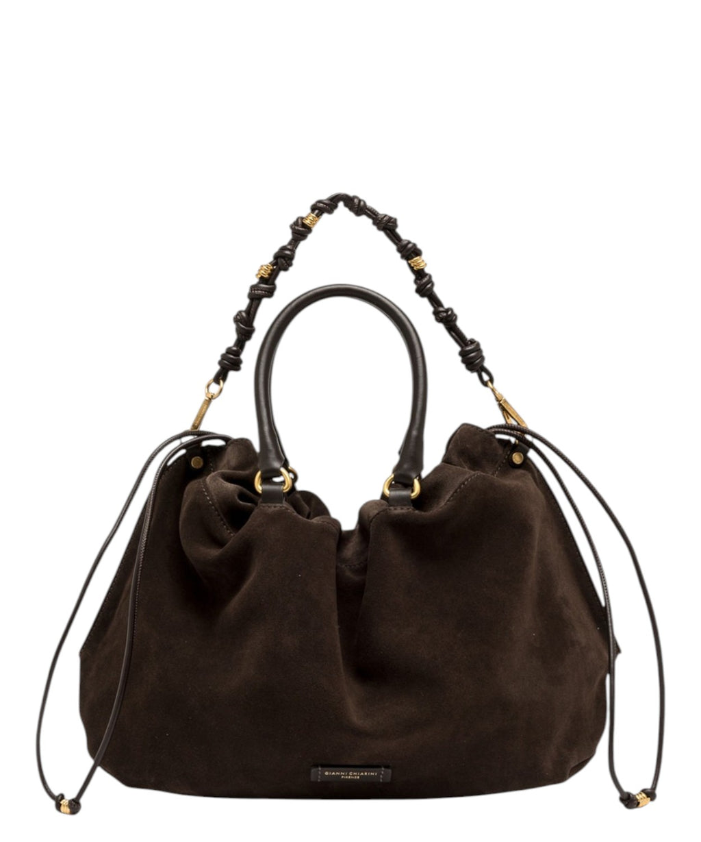 Sac à main pour femme Gianni Chiarini Morgana Large en daim