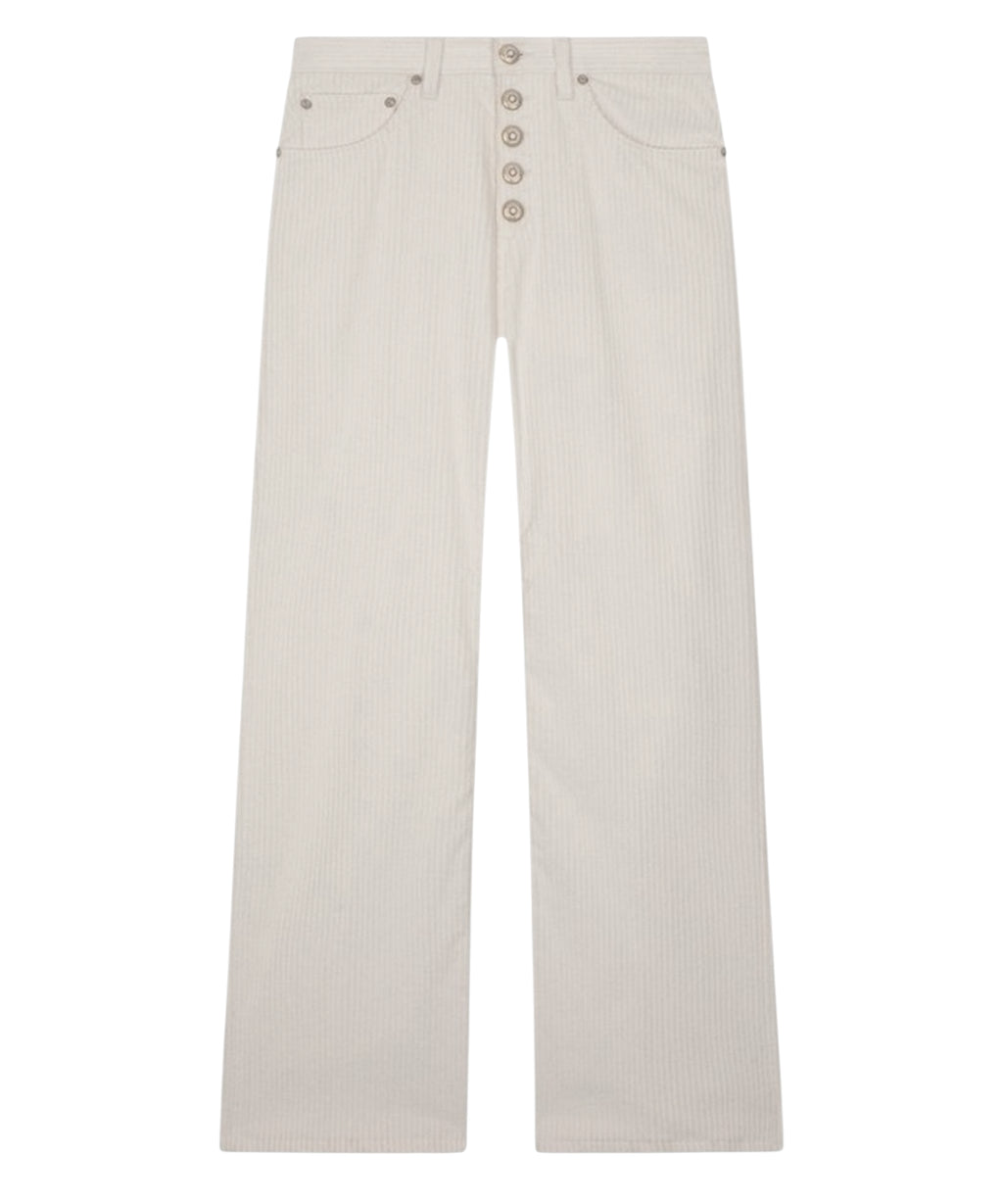 Pantalon Dondup Jaqueline en velours côtelé