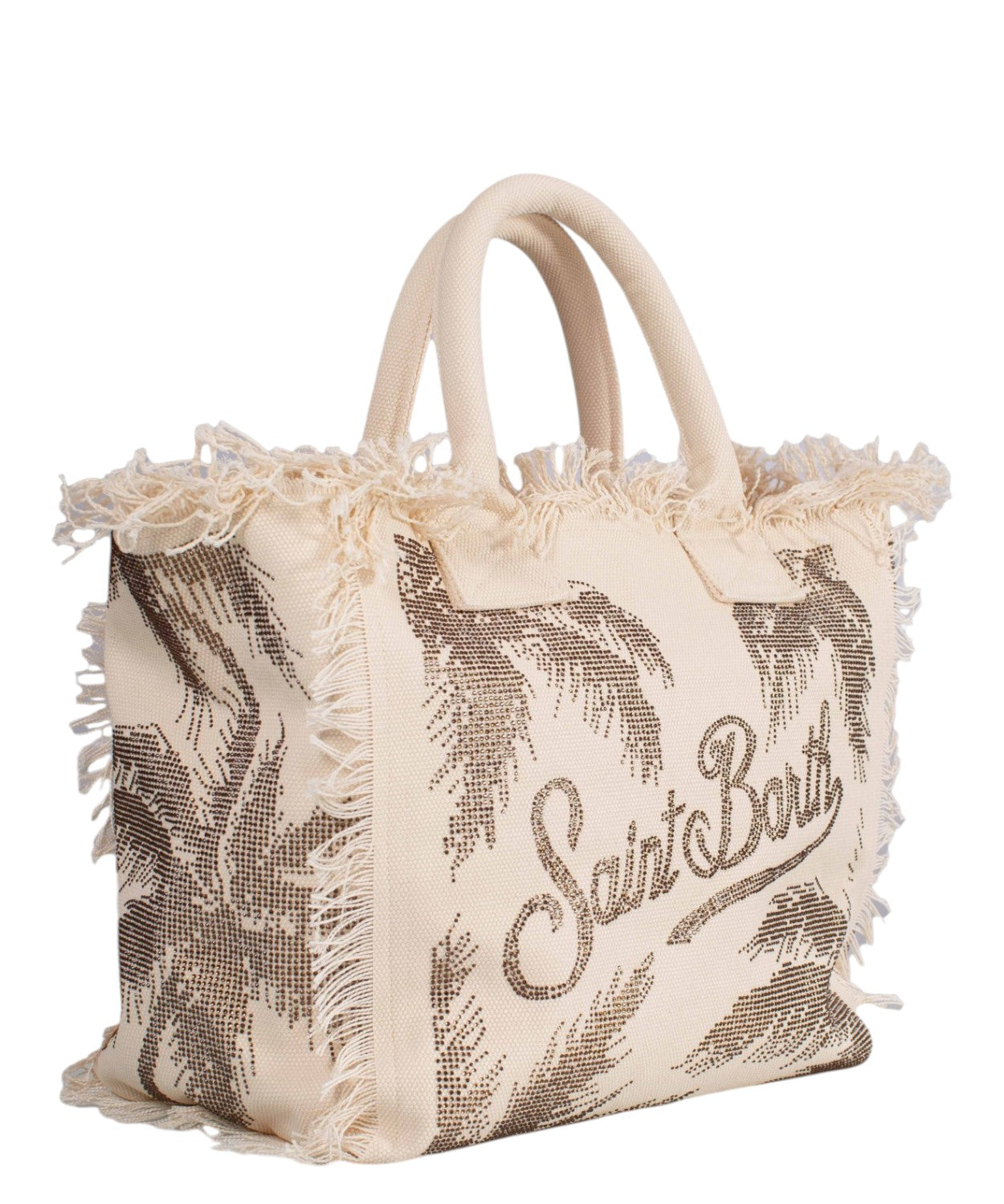Sac à épaule MC2 Saint Barth Vanity Palm avec strass