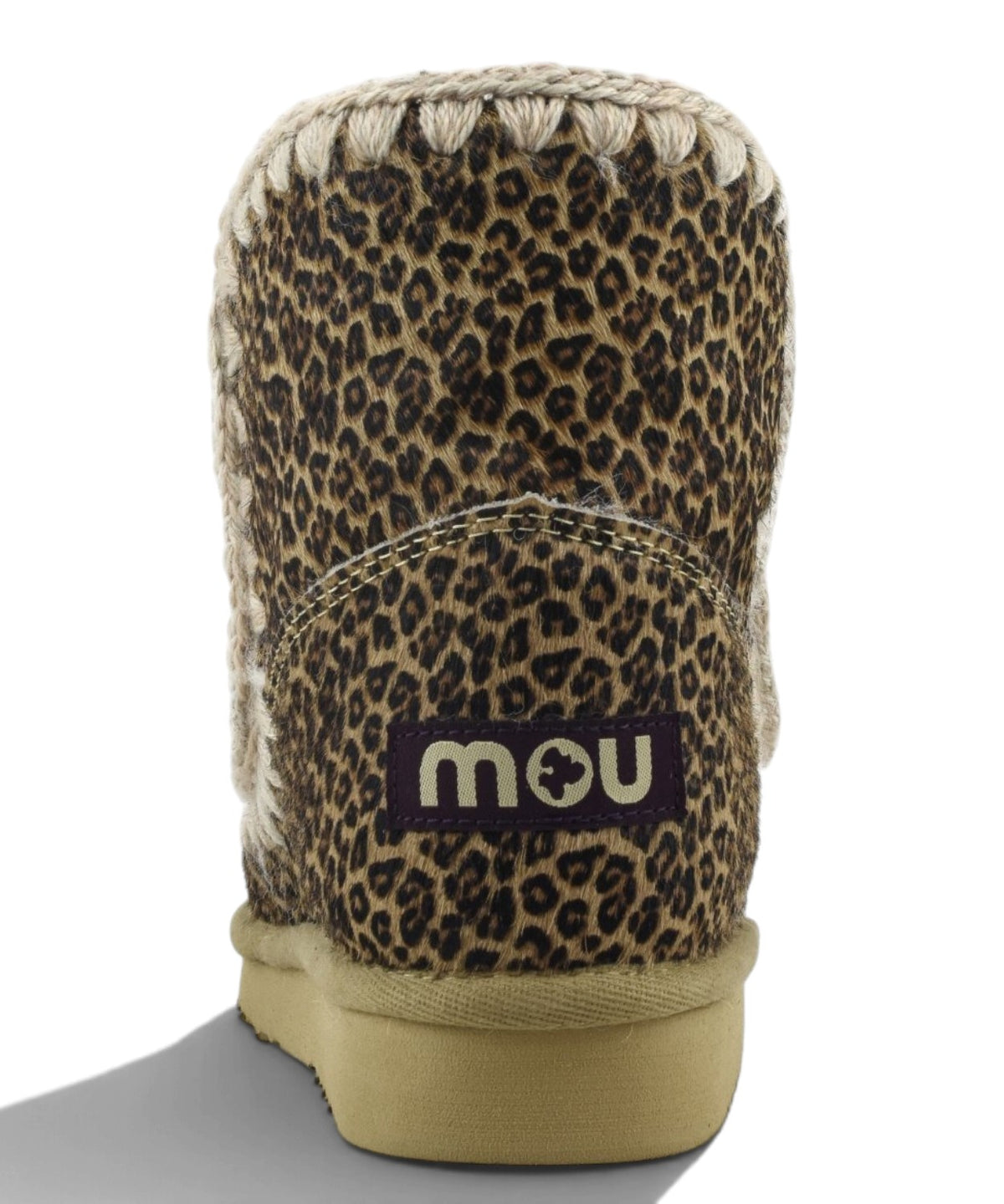 Bottes femme Mou Eskimo 18 en peau de poney animalière