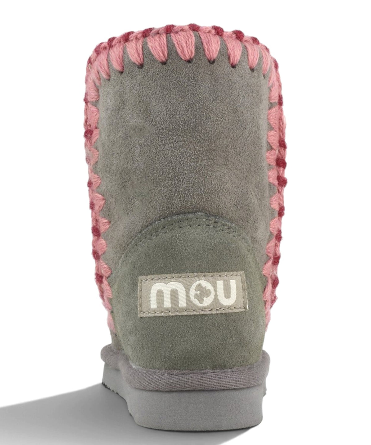 Mou Eskimo Kid Overstitch en peau lainée double face