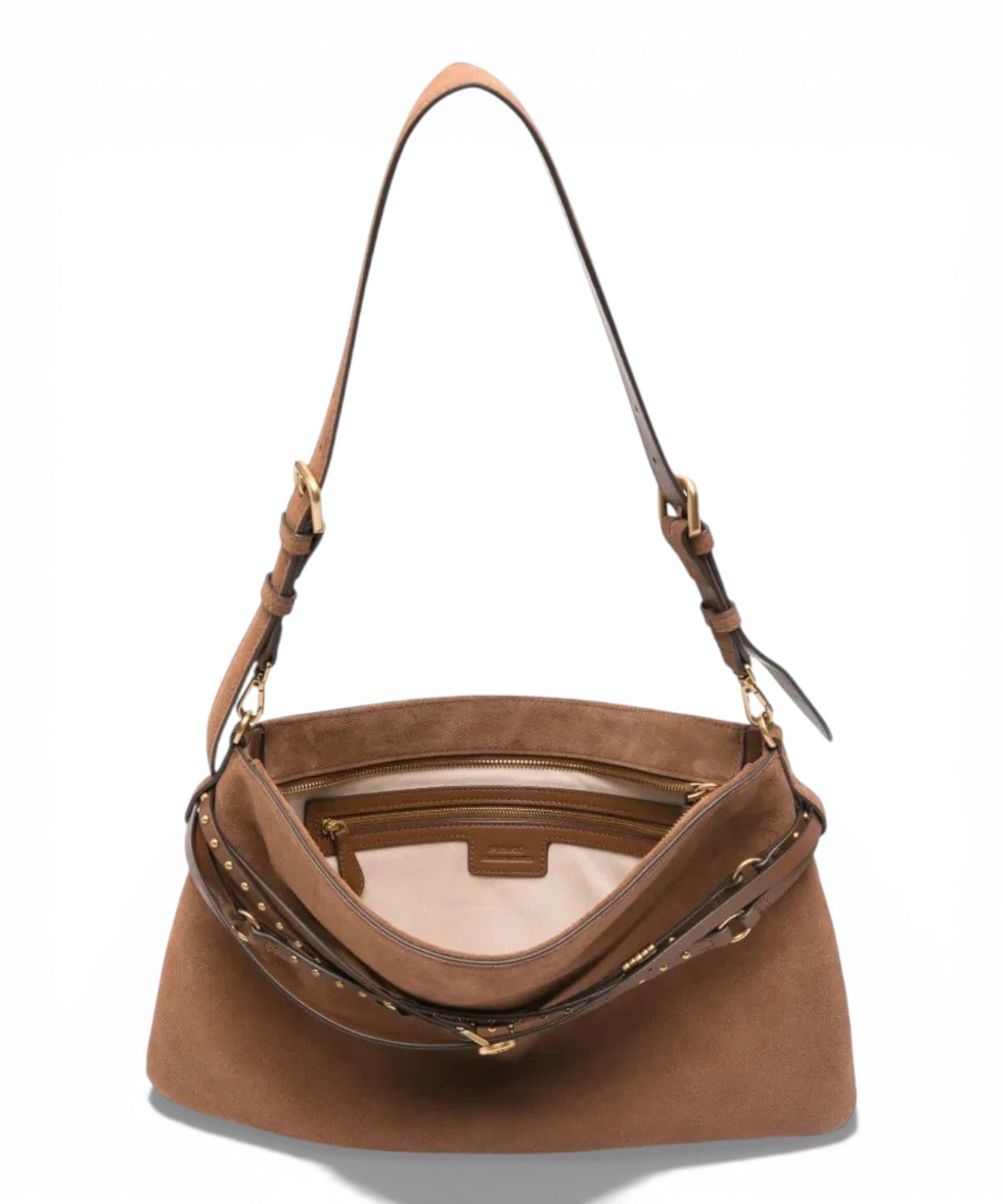 Borsa a Spalla PINKO Belt Suede