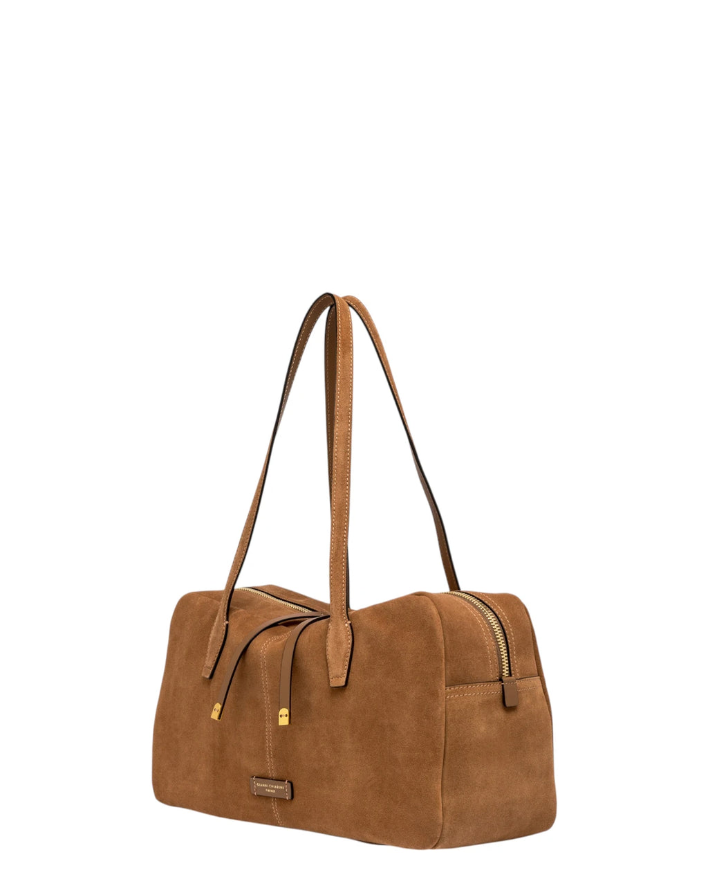 Sac Bowling Gianni Chiarini en cuir suédé pour femme