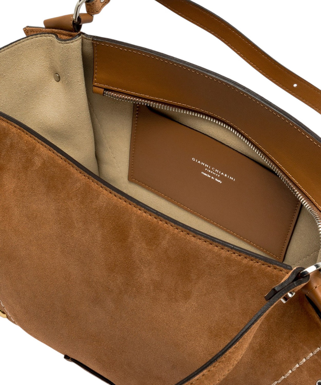 Gianni Chiarini Sac en cuir suédé Bloom