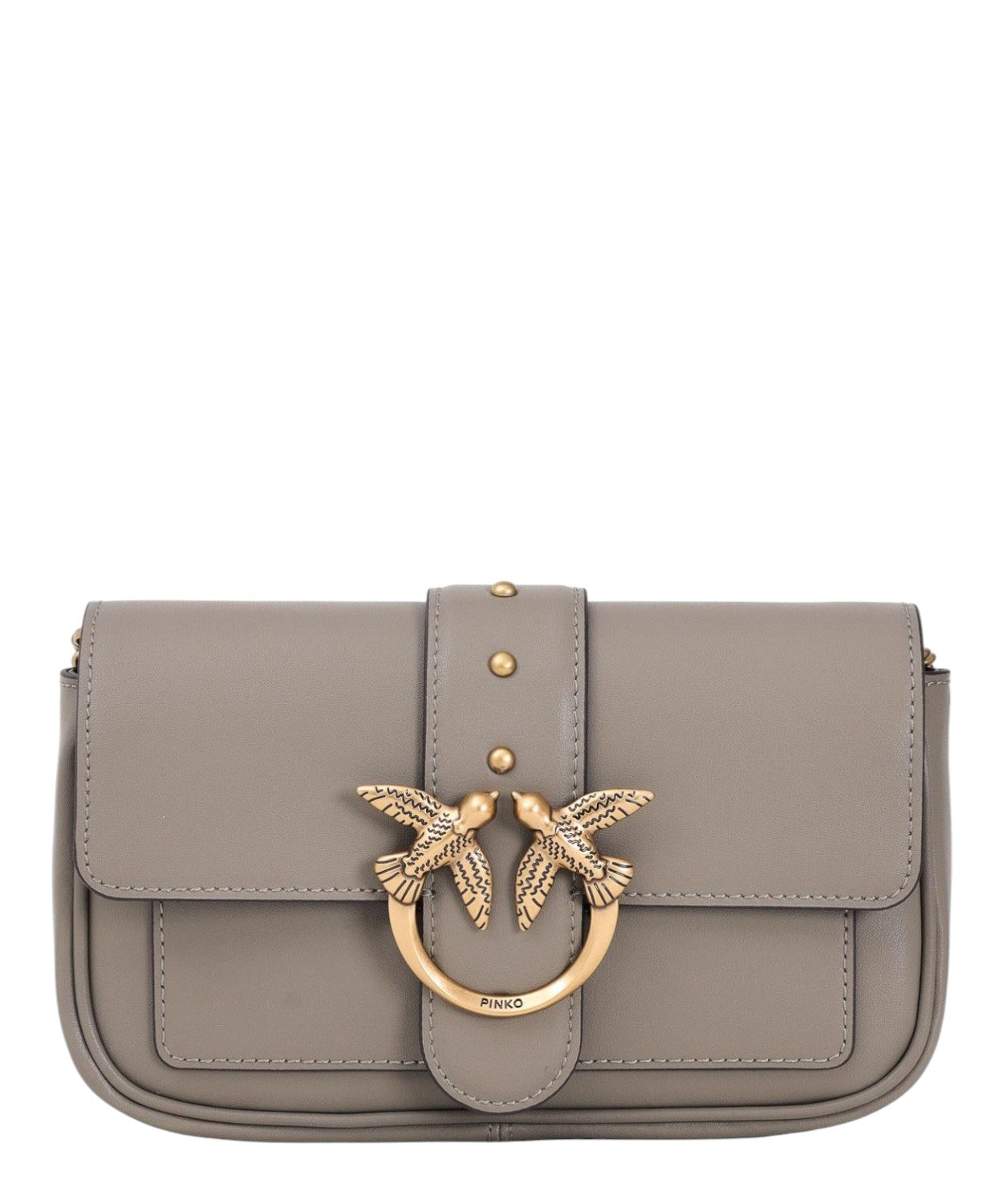 Borsa tracolla Pinko Love Bag One in pelle
