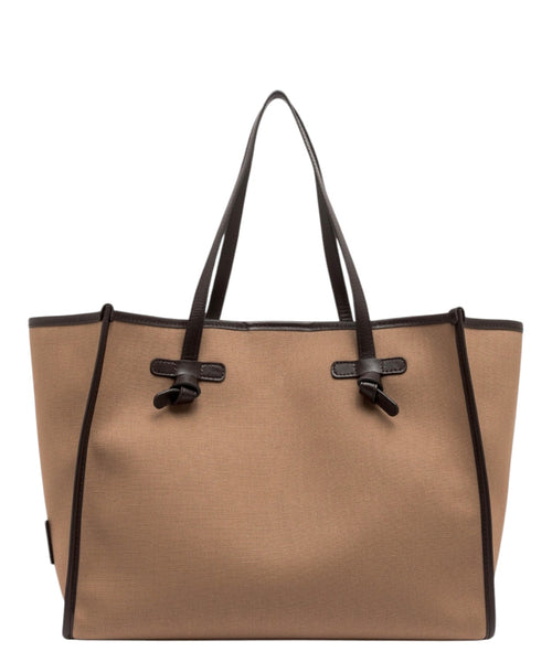Borsa Gianni Chiarini Marcella in canvas e pelle