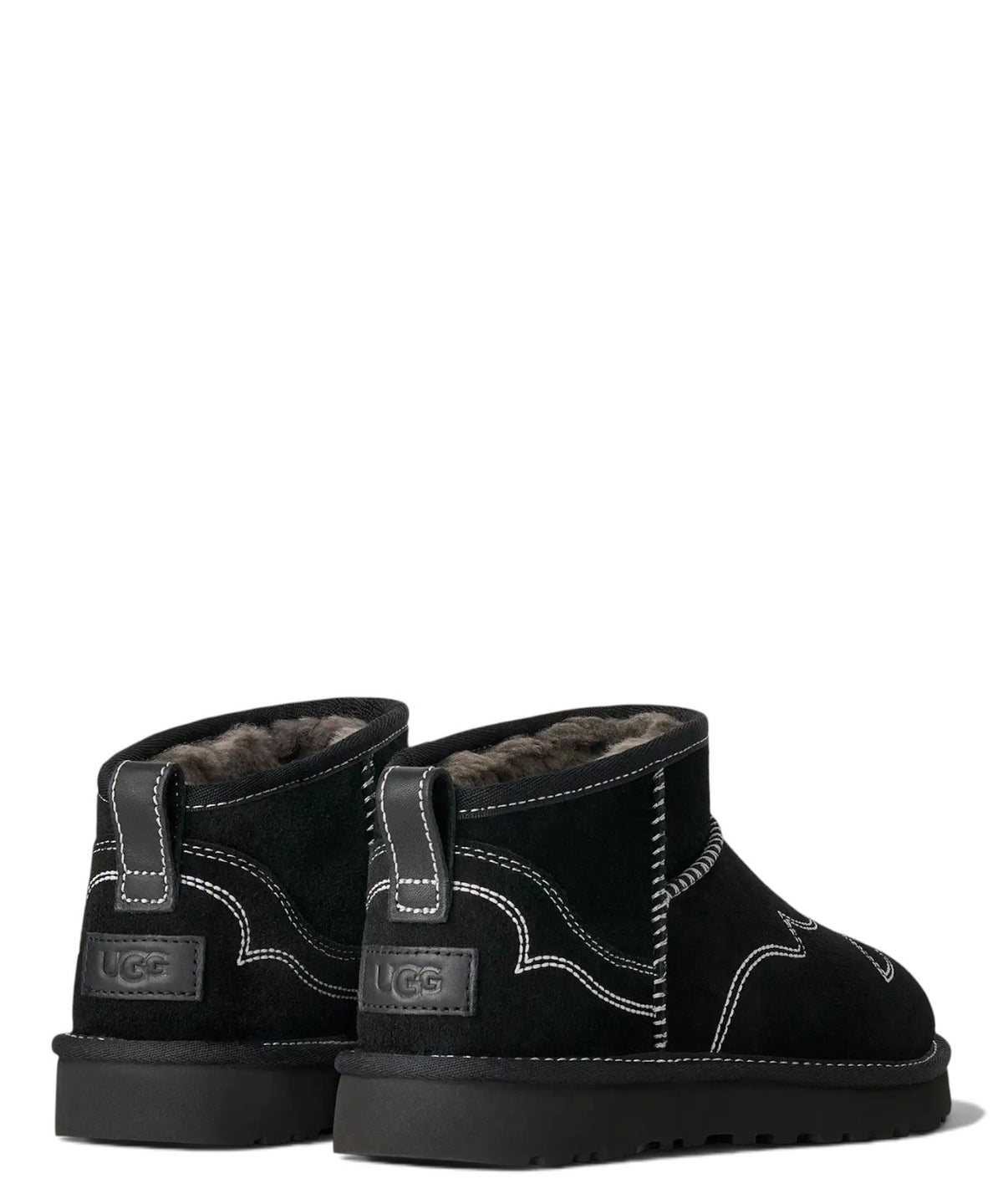 Stivali UGG Classic Ultra Mini Western in Camoscio