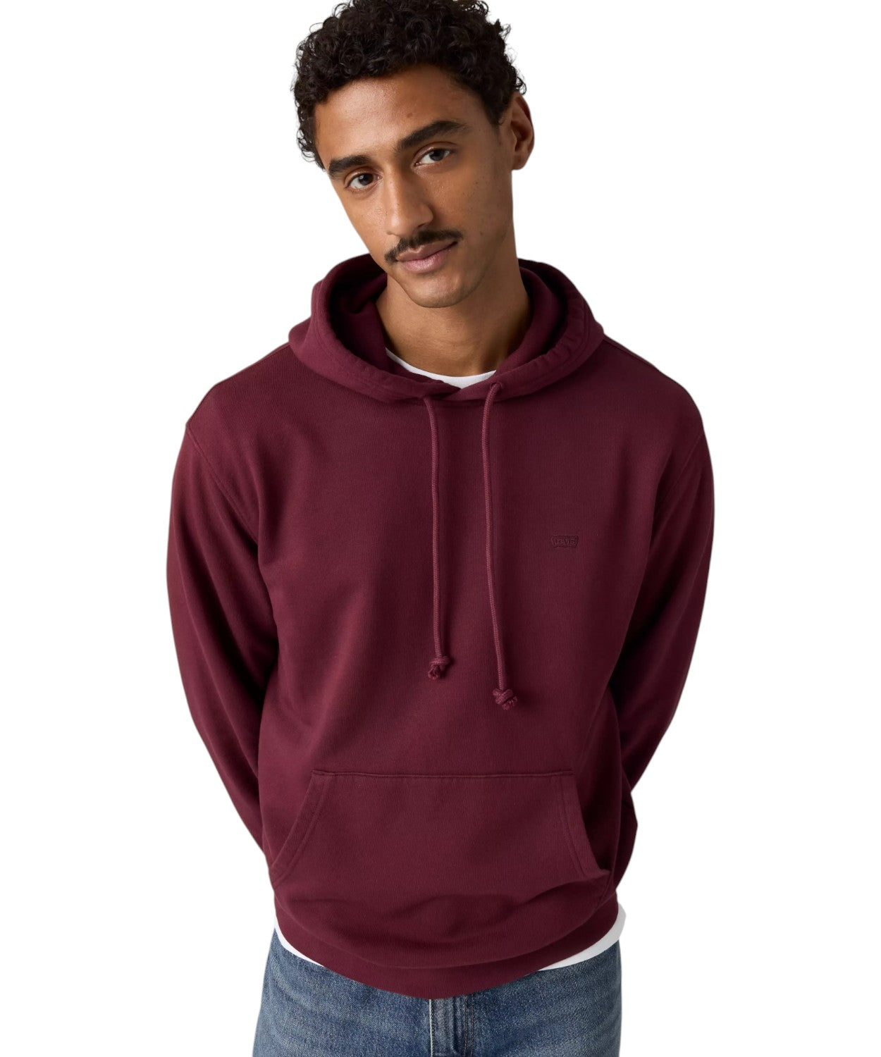 Felpa Uomo Levi's Housemark con Cappuccio per Stile