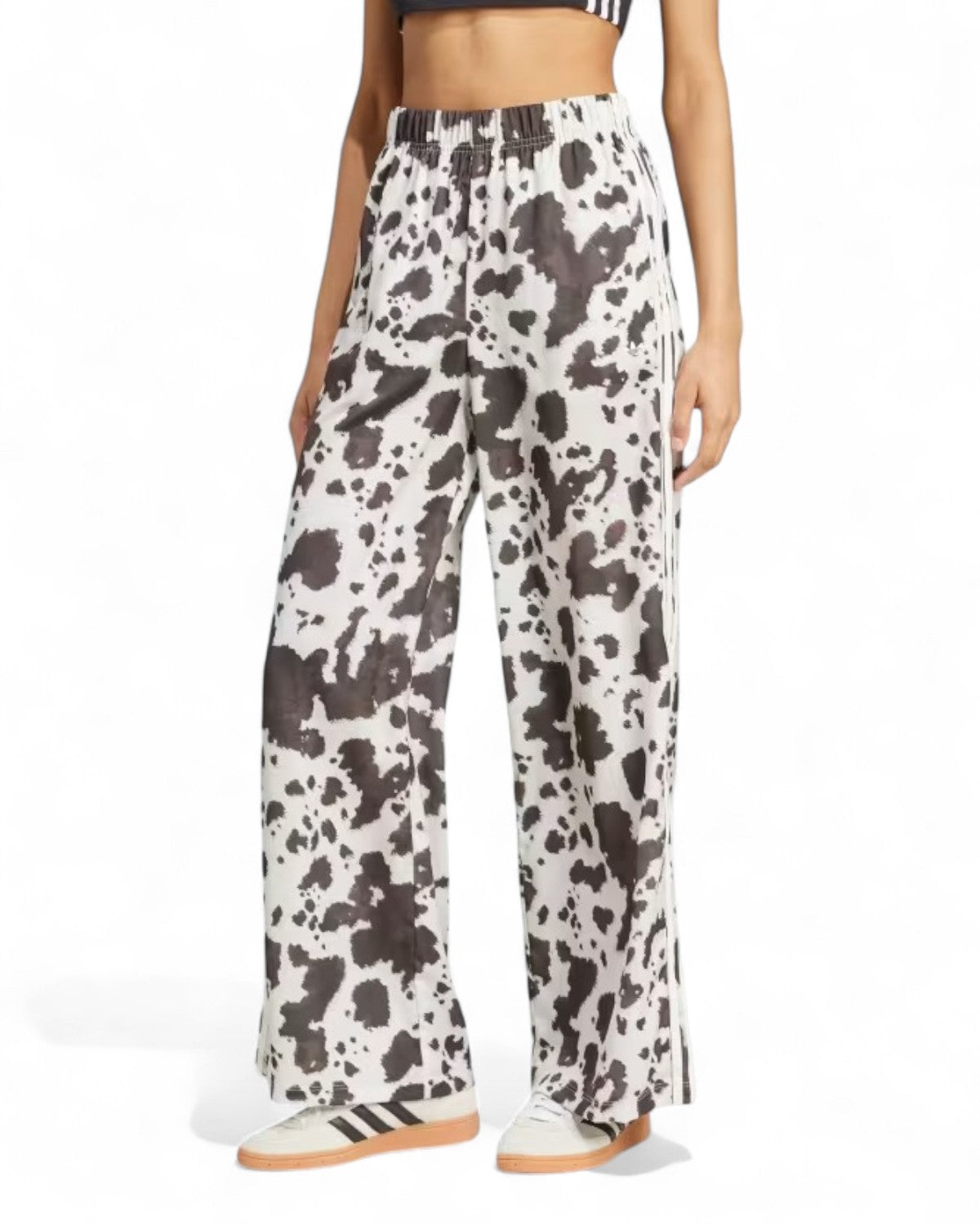 Pantaloni Muccati Satin Wide Leg-Adidas Originals-Pantaloni-Vittorio Citro Boutique