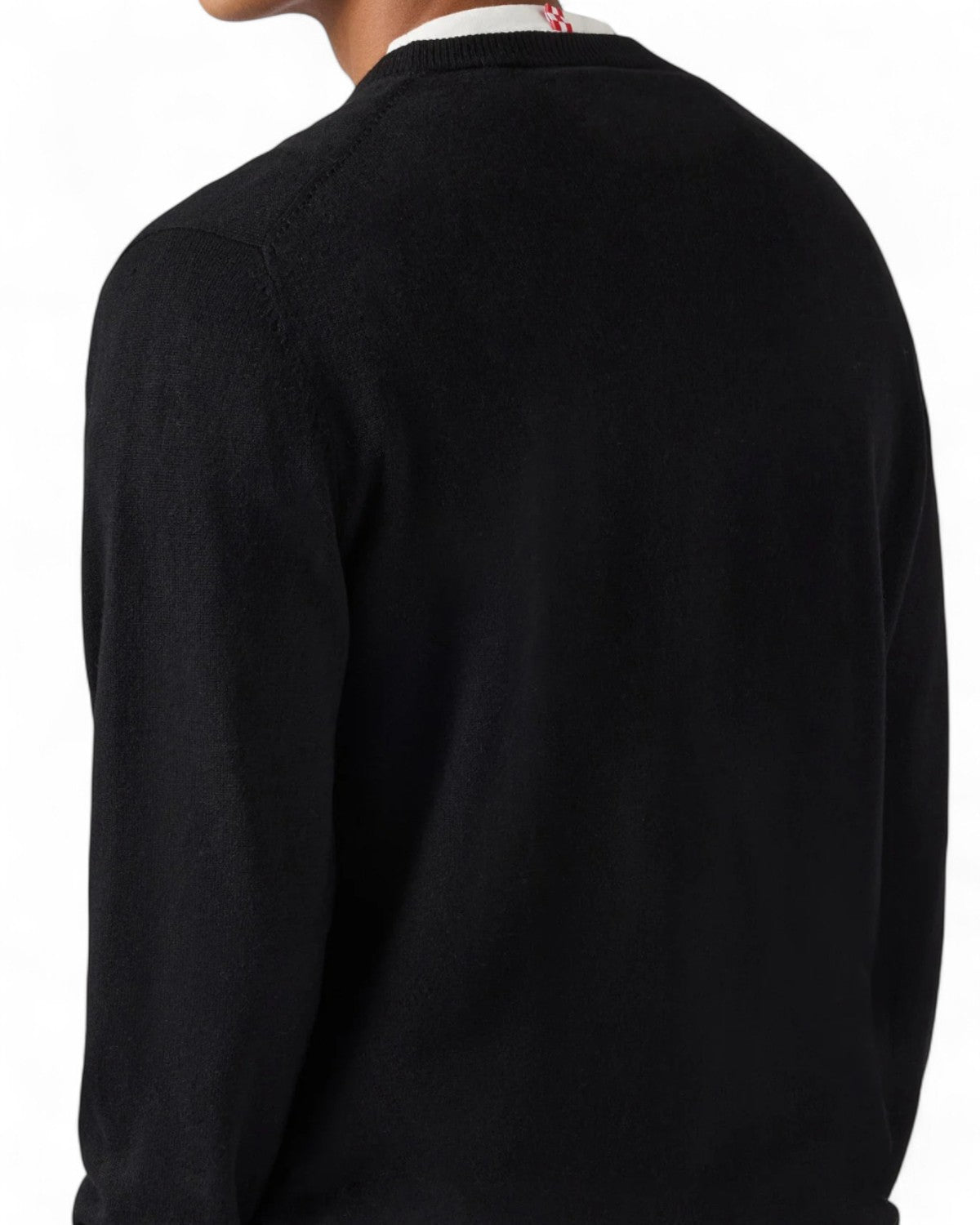 Maglione in misto cashmere con ricamo “Caffè Corretti Negroni Sbagliati”-Mc2 Saint Barth-Maglieria-Vittorio Citro Boutique