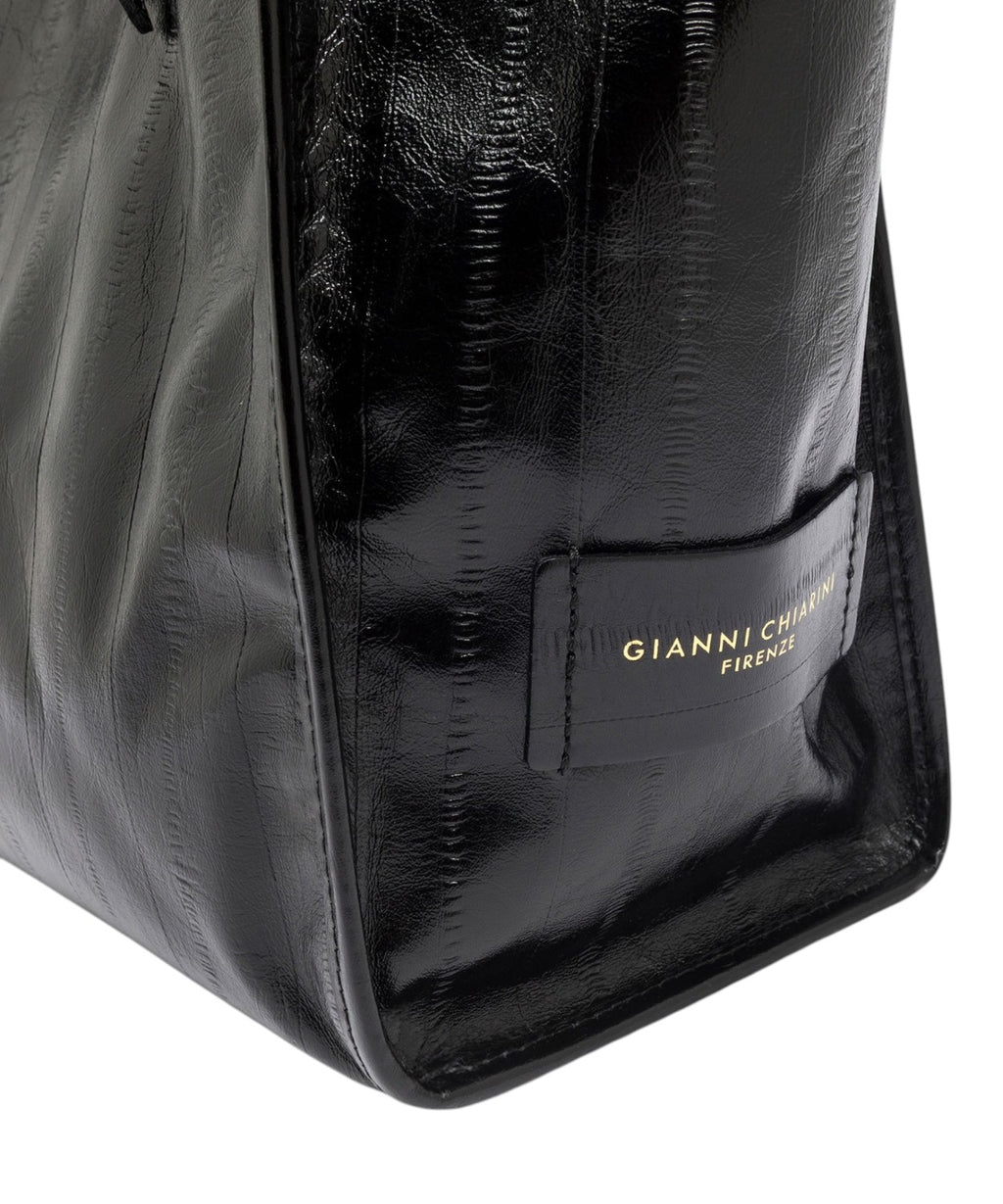 Borsa Gianni Chiarini Marcella Grande in Pelle Effetto Anguilla