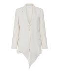 Giacca Donna in Satin con Sciarpa Coordinata