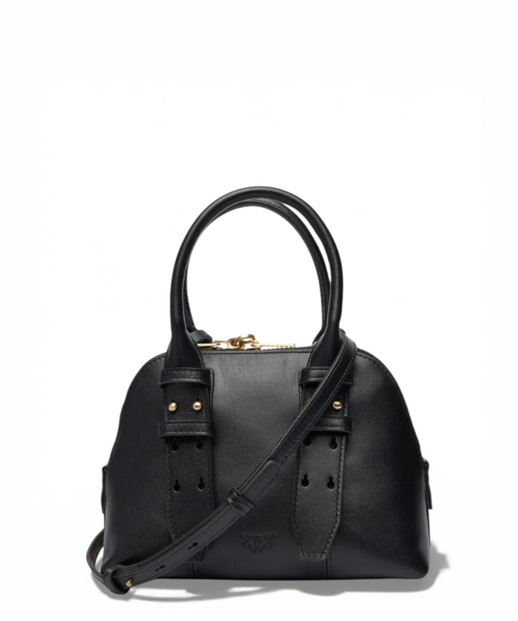 Sac Bowling Pinko Zip Mini en cuir