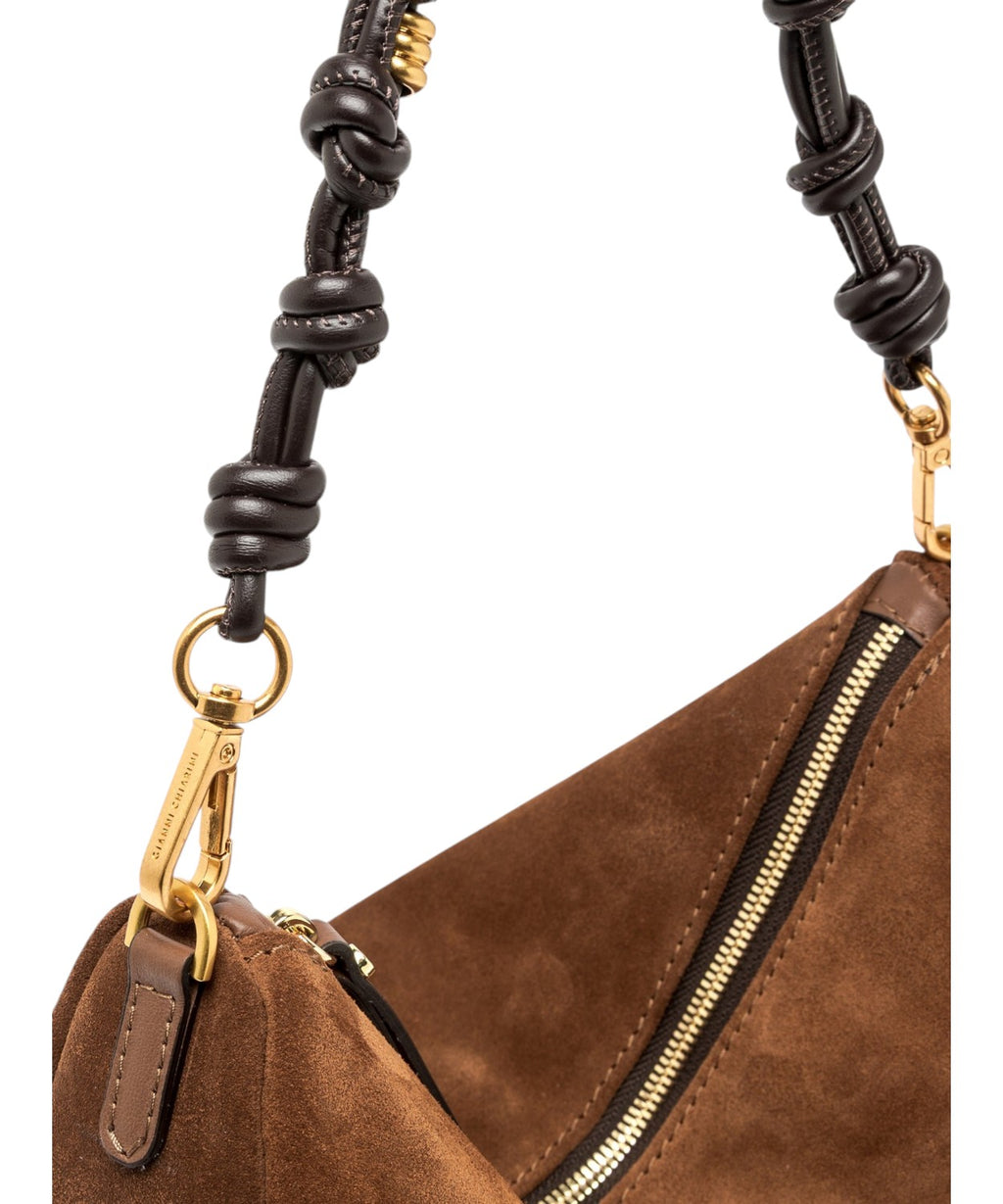 Borsa Hobo Pelle Scamosciata Gianni Chiarini Cleo