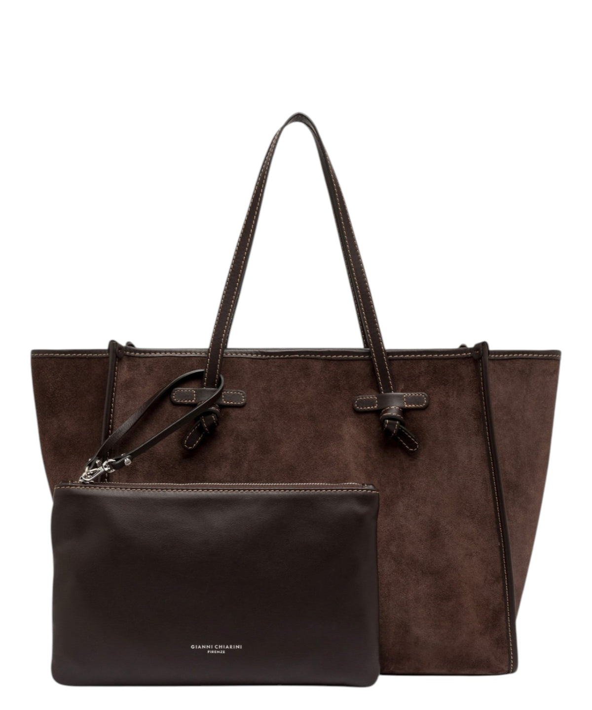 Sac shopping en daim Gianni Chiarini
