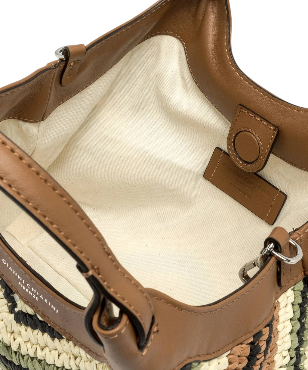 Sac en paille tressée Gianni Chiarini DUA Mini
