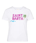 T-shirt Emilie MC2 Saint Barth avec broderie logo
