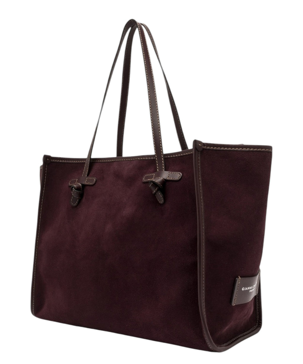 Borsa Shopping Pelle Scamosciata Gianni Chiarini