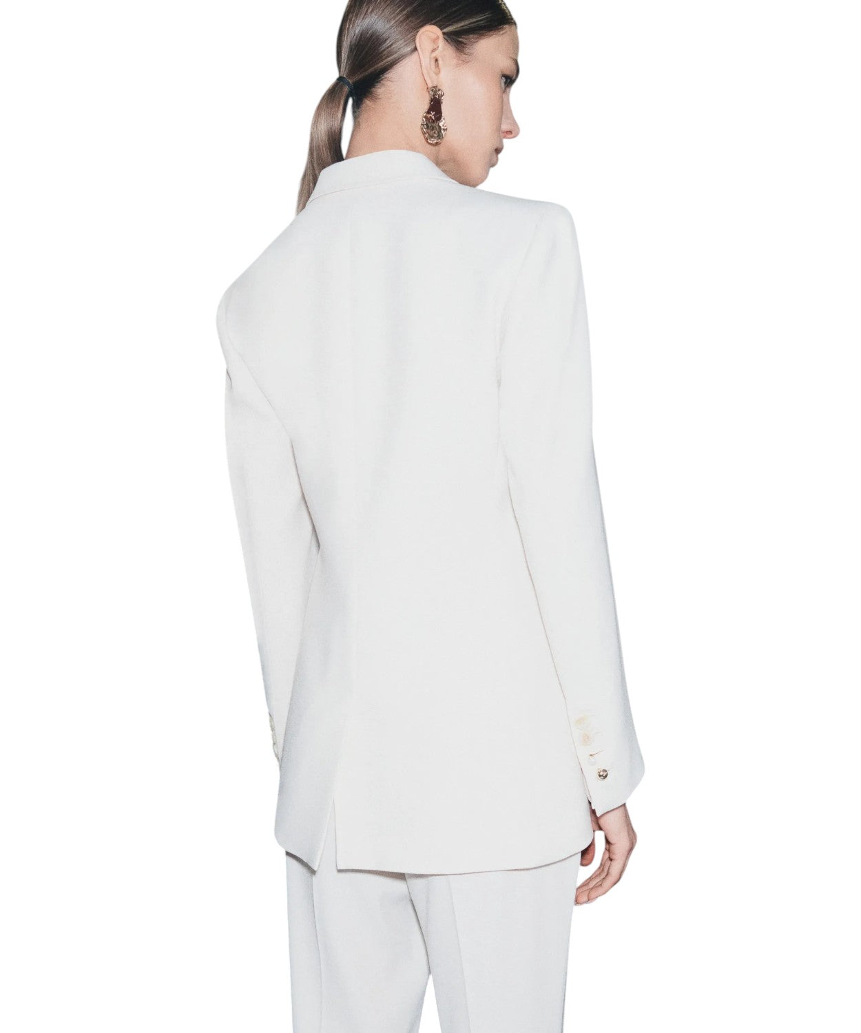 Giacca Donna in Satin con Sciarpa Coordinata
