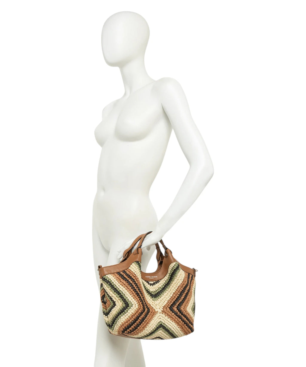 Sac en paille tressée Gianni Chiarini DUA Mini