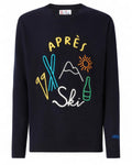 Maglione in misto cashmere con ricamo Après Ski-Mc2 Saint Barth-Maglieria-Vittorio Citro Boutique