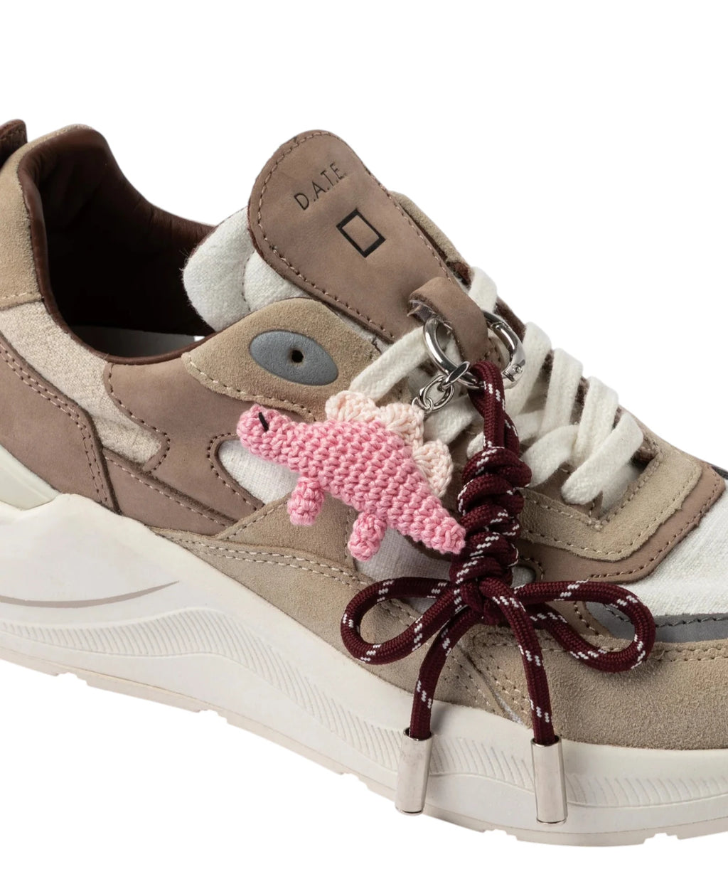Baskets D.A.T.E. Fuga Lin avec Lacets Charm