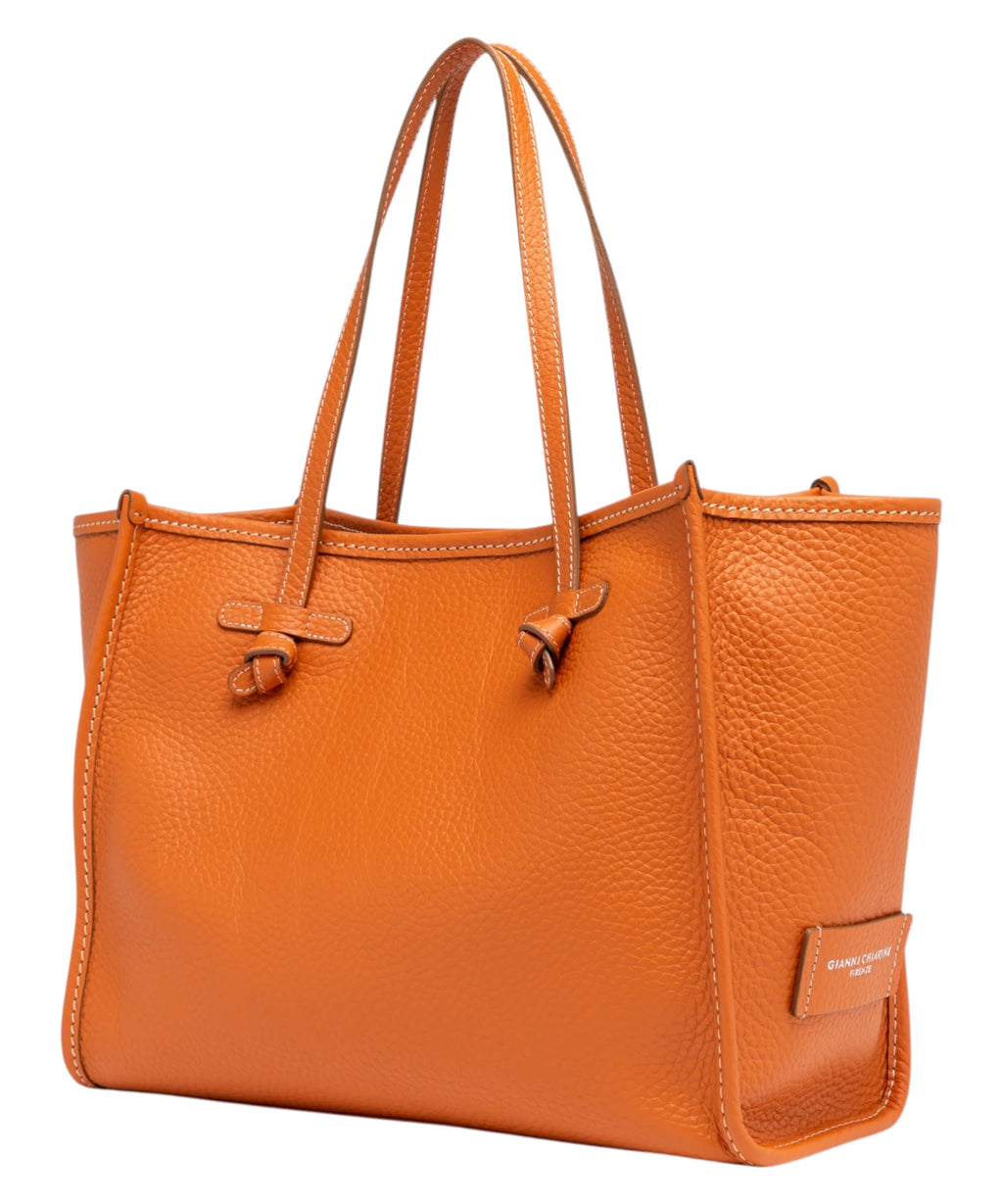 Sac Marcella Gianni Chiarini Shopping en cuir Bubble Double avec pochette