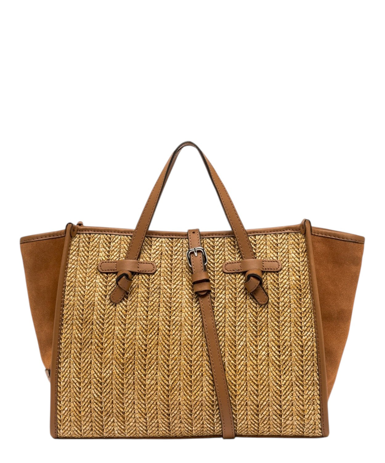 Sac Gianni Chiarini Miss Marcella 32 en paille et daim
