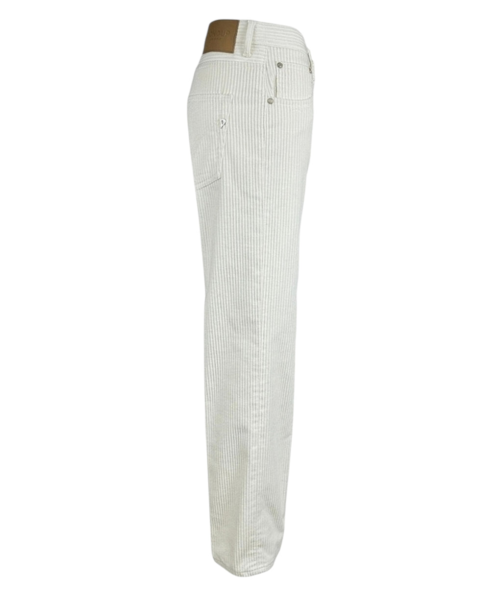 Pantalon Dondup Jaqueline en velours côtelé
