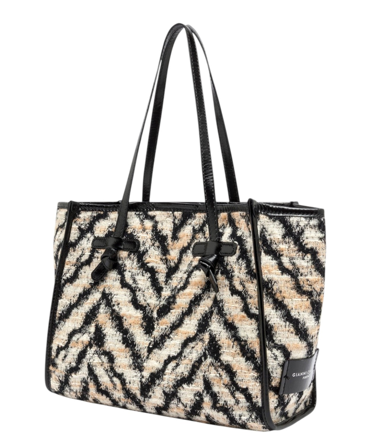Sac Gianni Chiarini Marcella Zèbre en mélange de laine