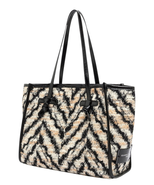 Sac Gianni Chiarini Marcella Zèbre en mélange de laine